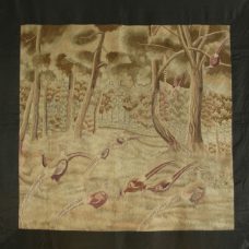 Wall embroiderie with pheasants, Vietnam, 1900’s
