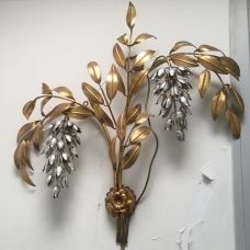 Large bouquet wall light 1950’s
