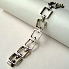 Silver bracelet by Johansson, Sweden, 1970