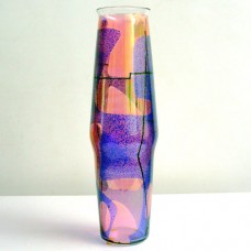 1950’s glass vase Libensky style
