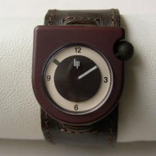 Roger Tallon for Lip NOS mechanical “Ecusson” watch, 1974
