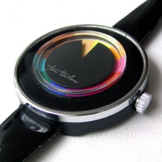 Tian Harlan NOS Chromachron Color Time watch, 1973